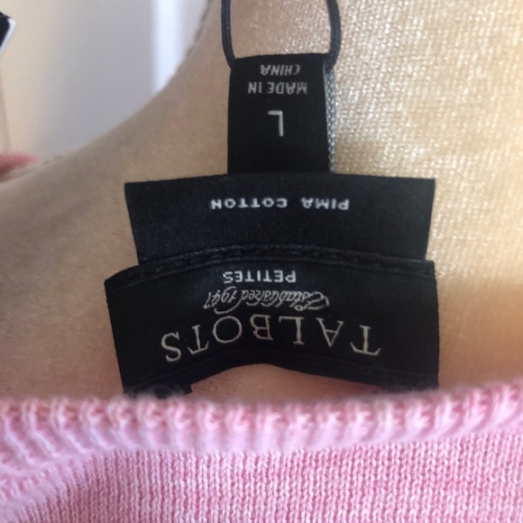 Host Pick! NWT Talbots Petite Polkadot Cardigan! - Picture 6 of 8